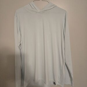 Patagonia Women's XL Light Blue Hoodie SPF